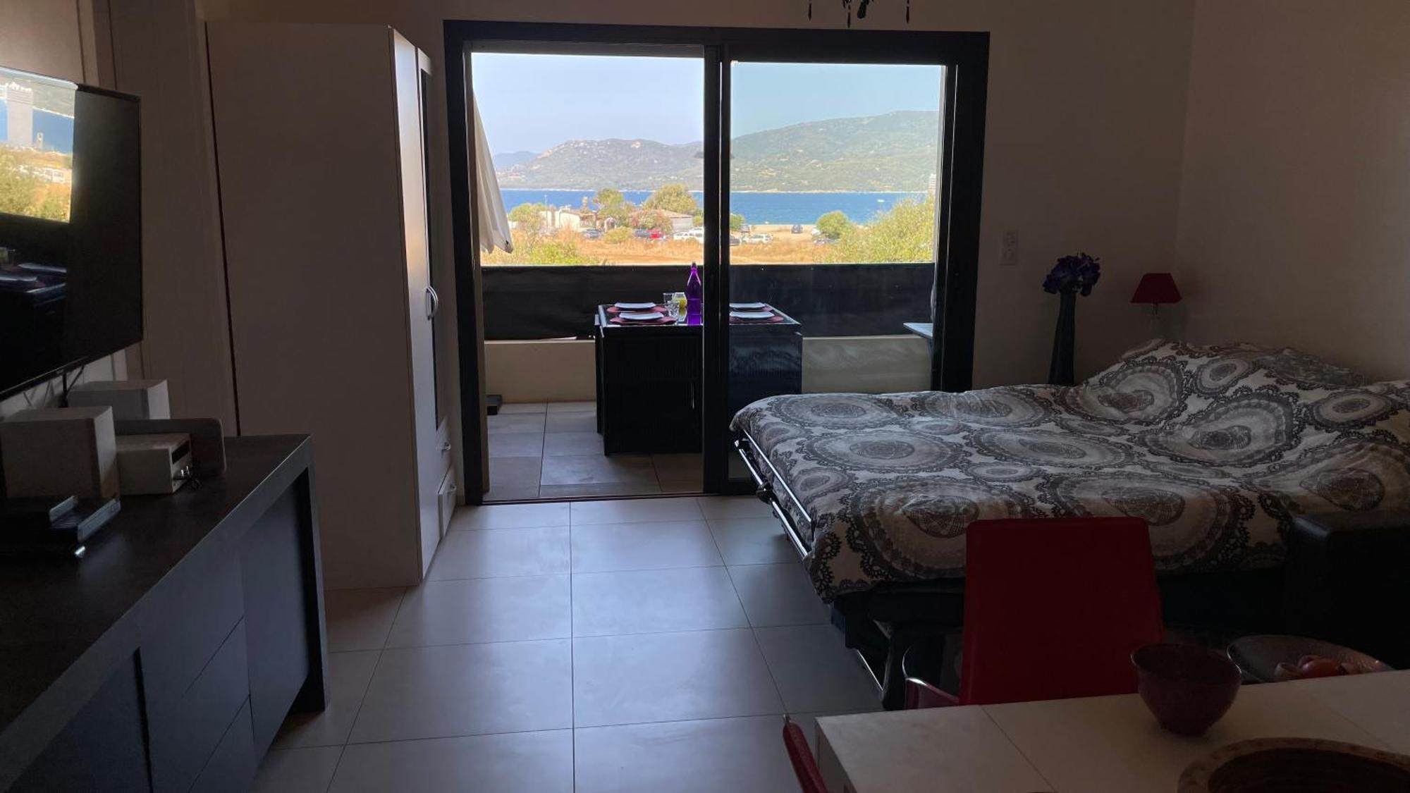 Studio T1 Bis Vue Mer Propriano Propriano  Bagian luar foto
